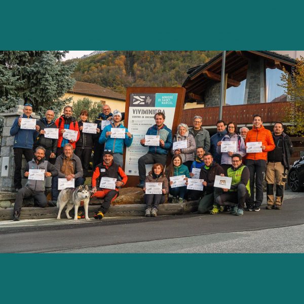 The first group of Mining Heritage Guides
