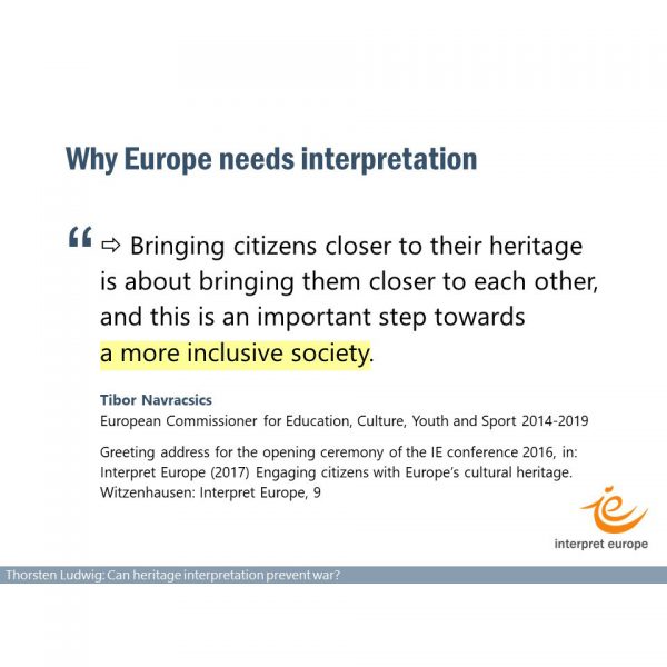 ©Ludwig Can heritage interpretation prevent war slide