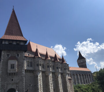 Corvin’s Castle in Hunodoara Corvin’s Castle in Hunodoara, Image Dirk Bennett