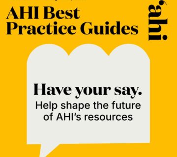 AHI BP guides have your say 360x320